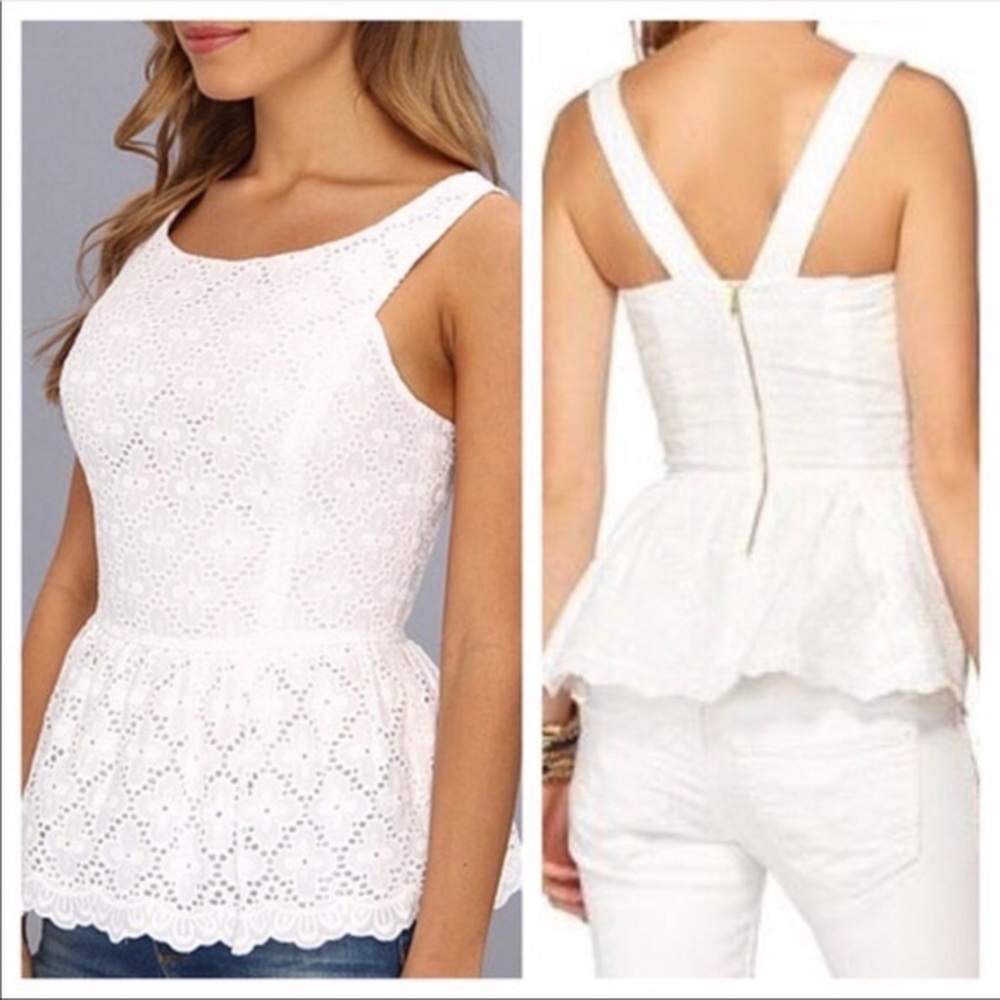 Lilly Pulitzer peplum top